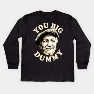 You big dummy Kids Long Sleeve T-Shirt